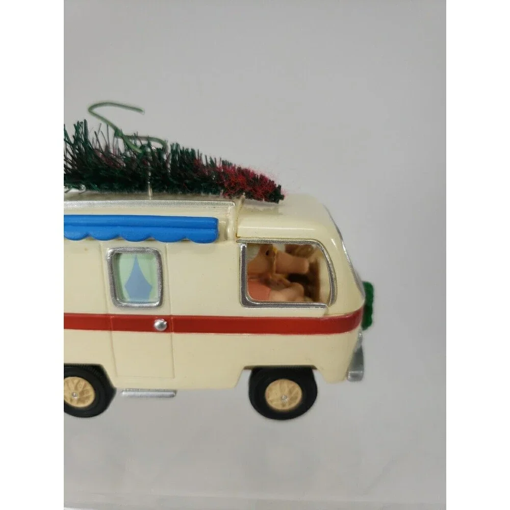 Hallmark Merry We Go Ornament VTG 1995 The Claus's RV Motorhome Santa Camping